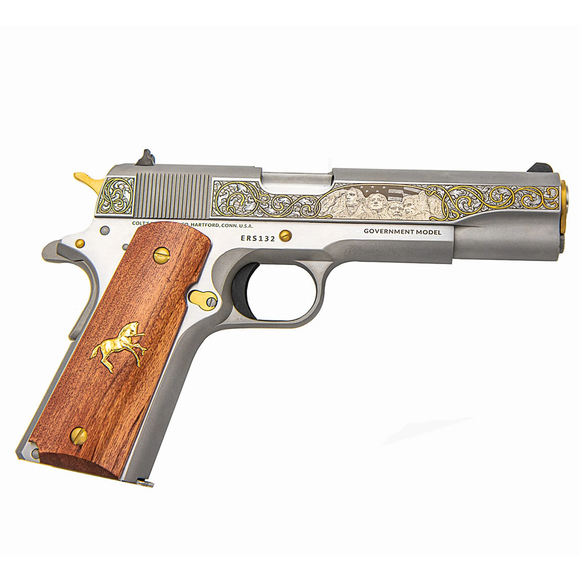 Colt 1911 ERS Stainless Spirit of America Edition TALO 45acp 1 of 500 - Image 2