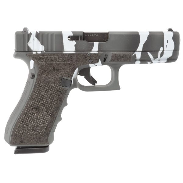 Glock 17 GEN 4 9mm Gray Tiger Stripe Finish - Image 2