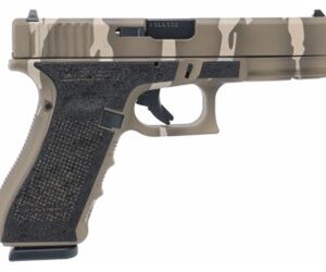 Glock 17 GEN 4 9mm Tan Tiger Stripe Finish