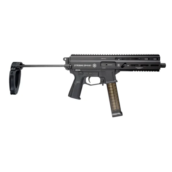 Grand Power Stribog SP45A3 45acp PDW With Tailhook Brace