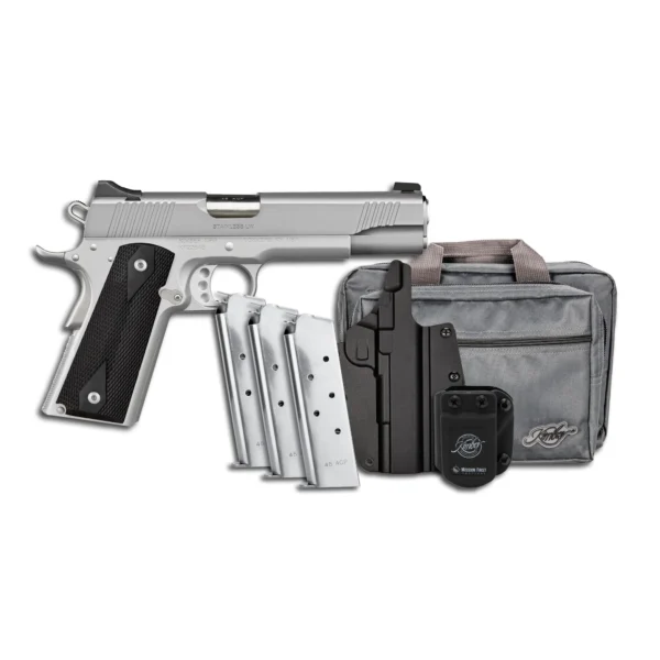 Kimber 1911 Stainless LW Club Bundle  LW 45acp - Image 4