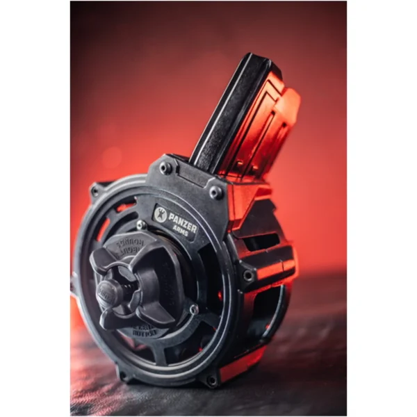 Panzer Arms AR-12 12 Gauge 20 Round Drum, Skeletonized Aluminum - Image 4