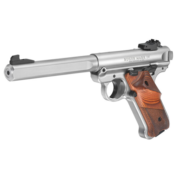 Ruger Mark IV Competition Stainless Steel 22LR - Image 4