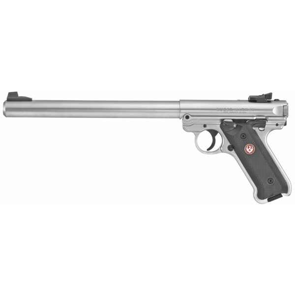 Ruger Mark IV Target Stainless Steel 22LR 10″ Barrel - Image 2