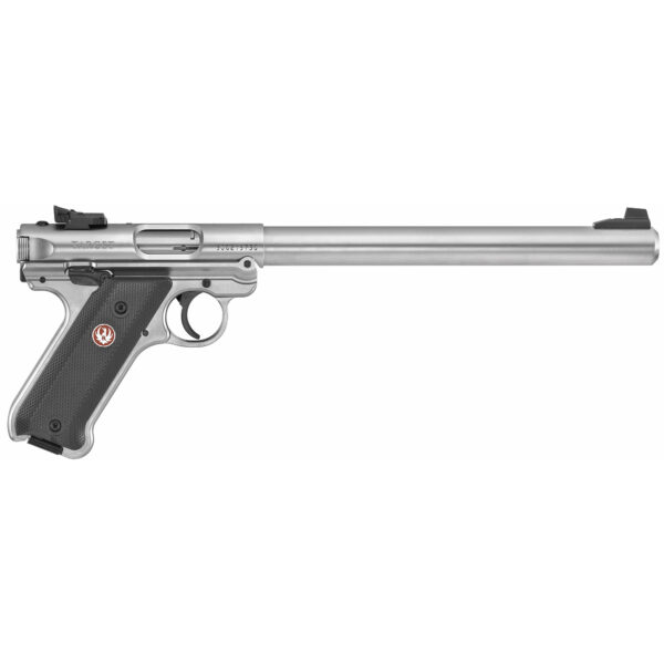 Ruger Mark IV Target Stainless Steel 22LR 10″ Barrel - Image 3