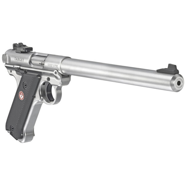 Ruger Mark IV Target Stainless Steel 22LR 10″ Barrel - Image 4