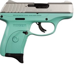 Ruger EC9S Aluminum Cerakote & Turquoise 9mm