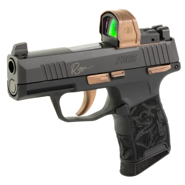SIG Sauer P365 Rose With Romeo Zero Elite 380acp - Image 3