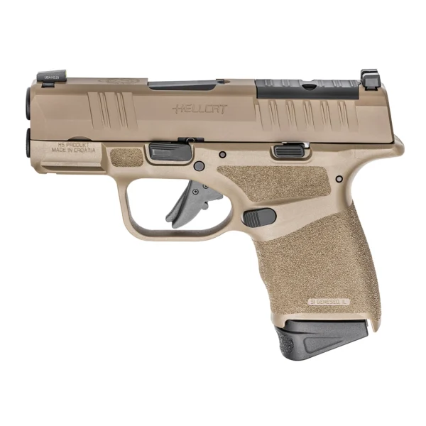 Springfield Armory Hellcat OSP Desert FDE 9mm Gear Up Package