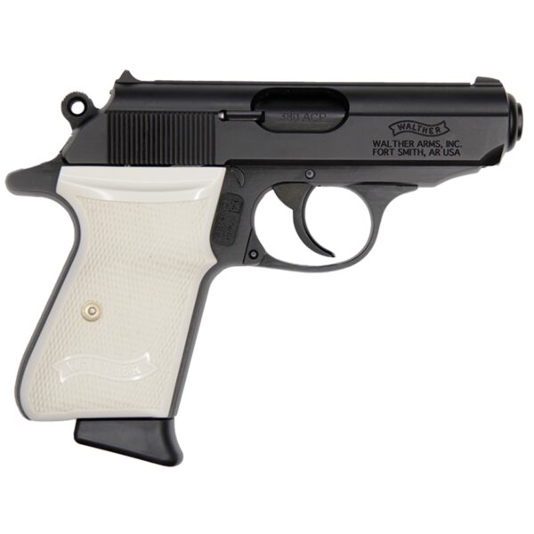 Walther PPK/S .380ACP Black With White Grips - Image 2