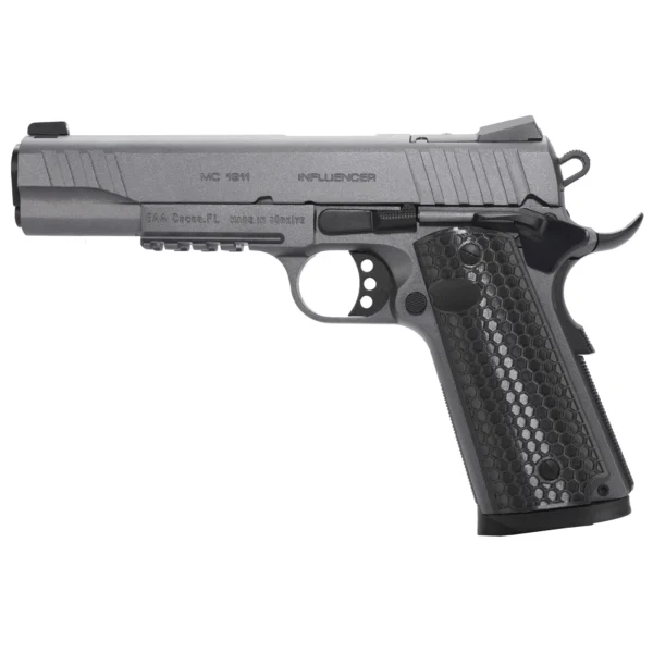 EAA Girsan MC1911S Influencer 38 Super Tungsten Finish