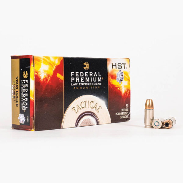 9mm – 147 gr HST JHP – Federal Premium (P9HST2) – 250 Rounds - Image 2