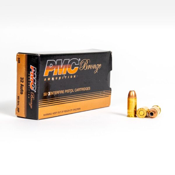 32 Auto – 60 gr JHP – PMC (32B) – 1000 Rounds - Image 2