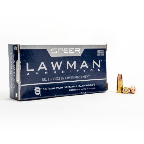 9mm – 147 gr TMJ – Speer Lawman (53620) – 1000 Rounds - Image 2
